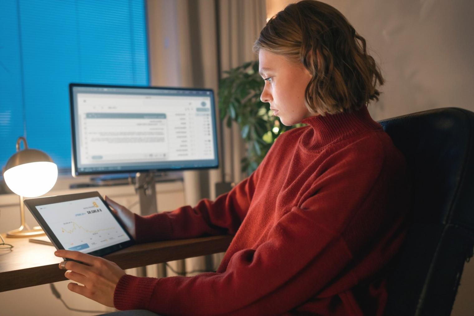 Espace de travail moderne pour entrepreneurs